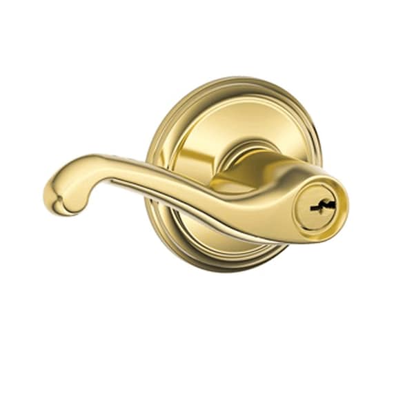 Schlage Residential F80 FLA 605 RH Tubular Lock F80 FLA 605 RH KD - main
